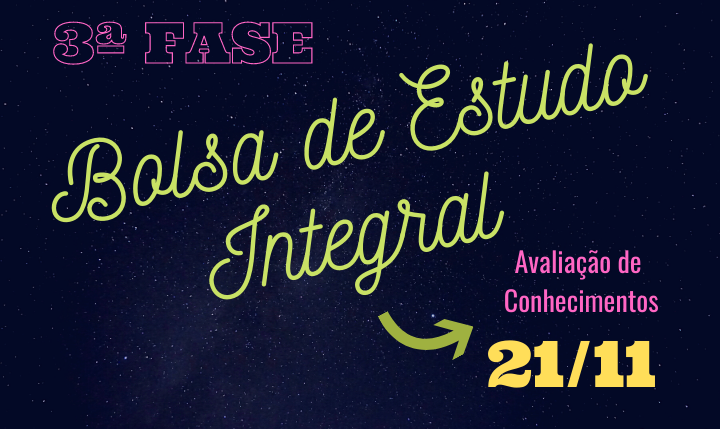 Bolsa de Estudo – 2021