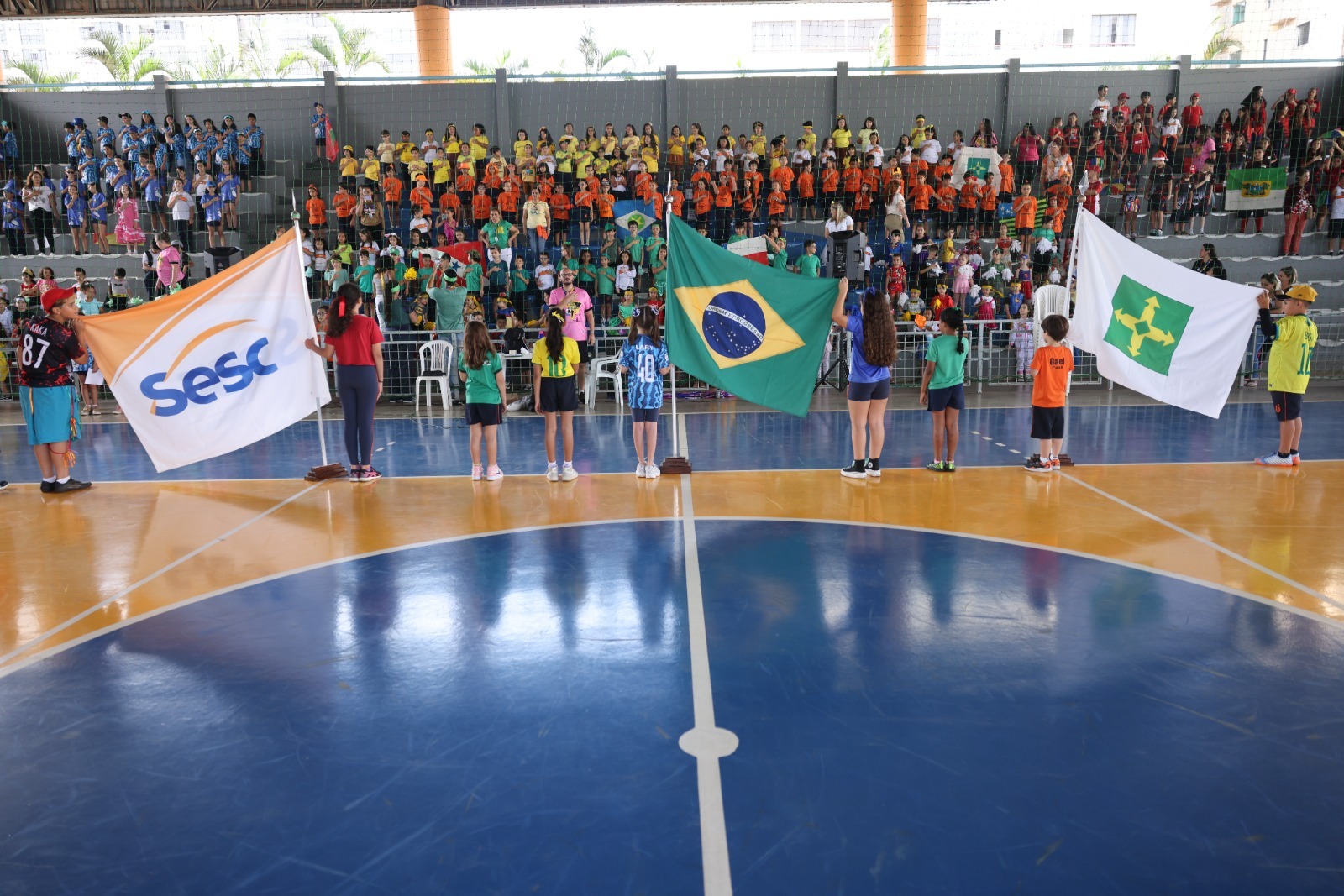 Jogos EduSesc arrecadam doações para o Mesa Brasil Sesc